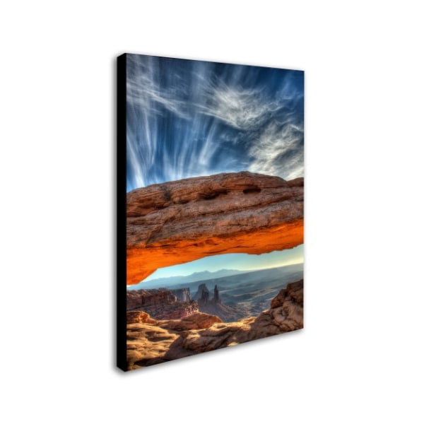 Pierre Leclerc 'Mesa Arch Sunrise 2' Canvas Art,14x19